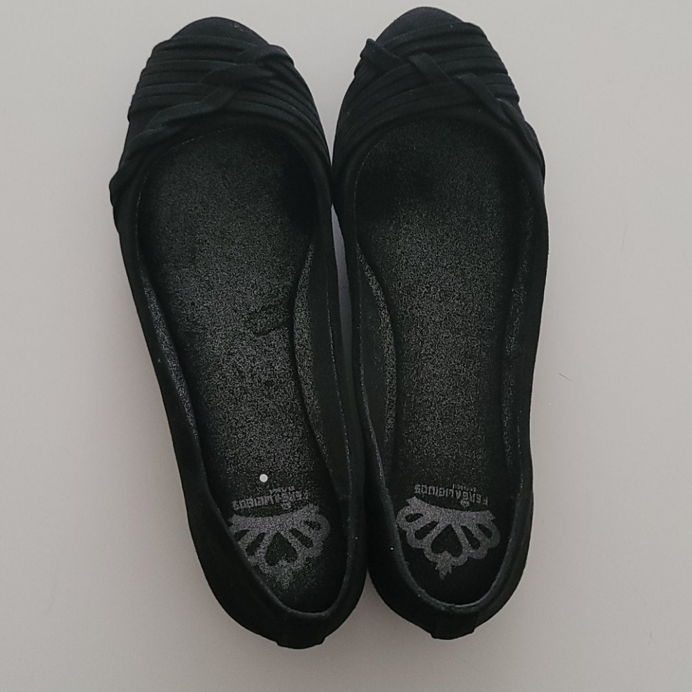 Fergalicious Black Flats